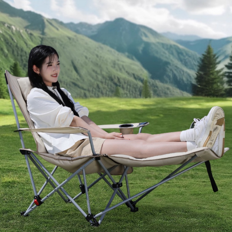 折りたたみ式キャンプチェアリクライナー、調節可能な背もたれと - Visitor Chair Padded のレビューと価格