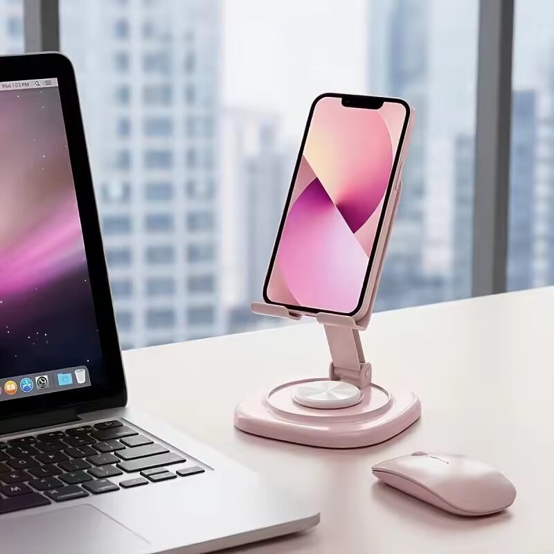 360度回転可能折りたたみ式デスクトップ電話スタンドポータブ - Mobile Pedestal Cabinet のレビューと価格