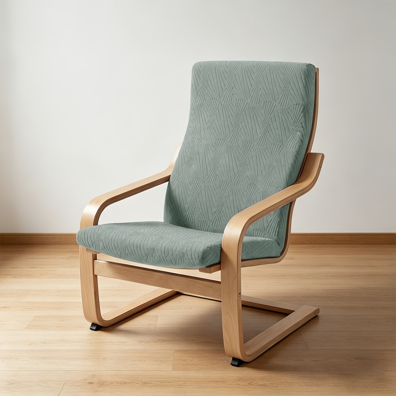 1PC ジャカードチェアパッドスリップカバーホームラウンジア - Visitor Chair Padded のレビューと価格