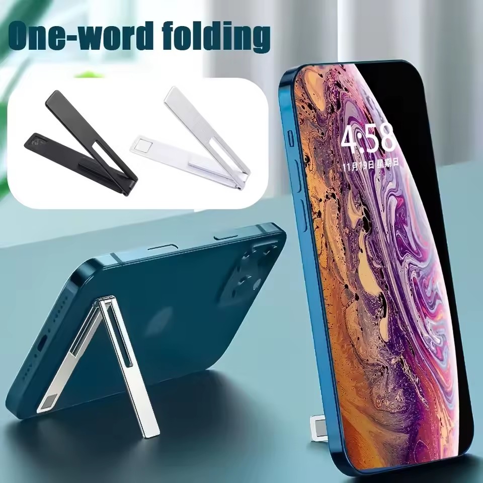 目に見えない超薄型磁気携帯電話ホルダー スタンド 金属合金製 - Mobile Pedestal Cabinet のレビューと価格