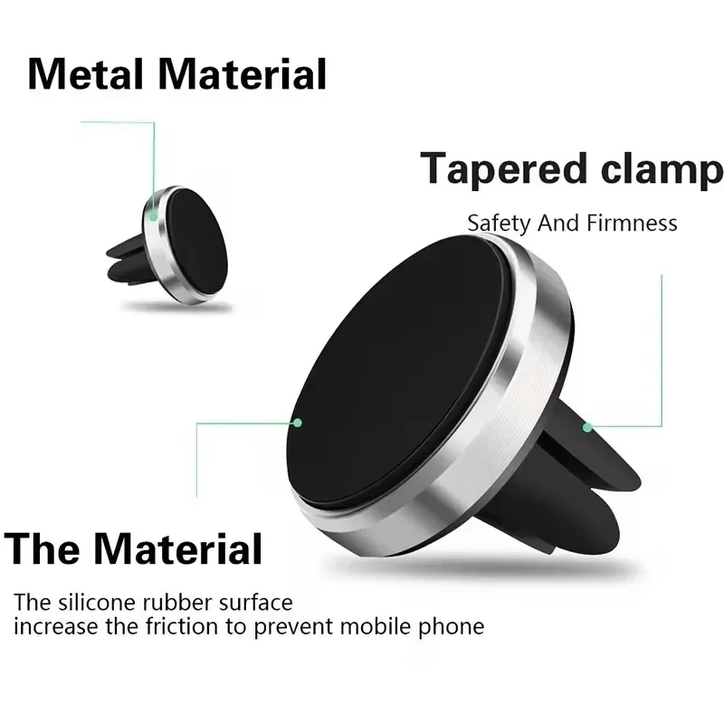 マグネット式車載携帯電話ホルダー 車内エアコン吹き出し口用マ - Mobile Pedestal Cabinet のレビューと価格